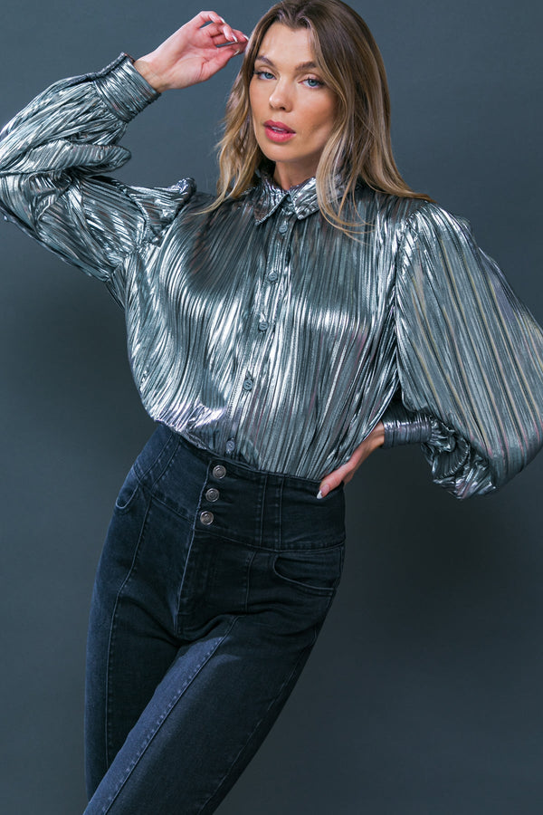 cuty-aesthetic-foiled-top Flying Tomato-Sophia's StyleTOPS-1